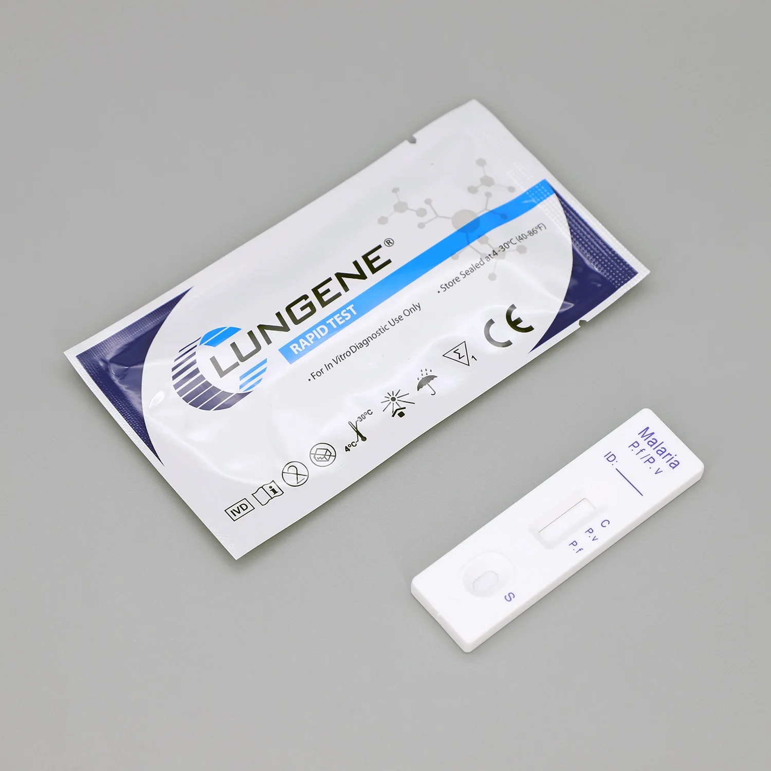 Plastic Malaria Rapid Test Kit for Sickle Cell Kits Practice Medicine Medical Student Suture Kit Saliva Ph Test Strip License Ce