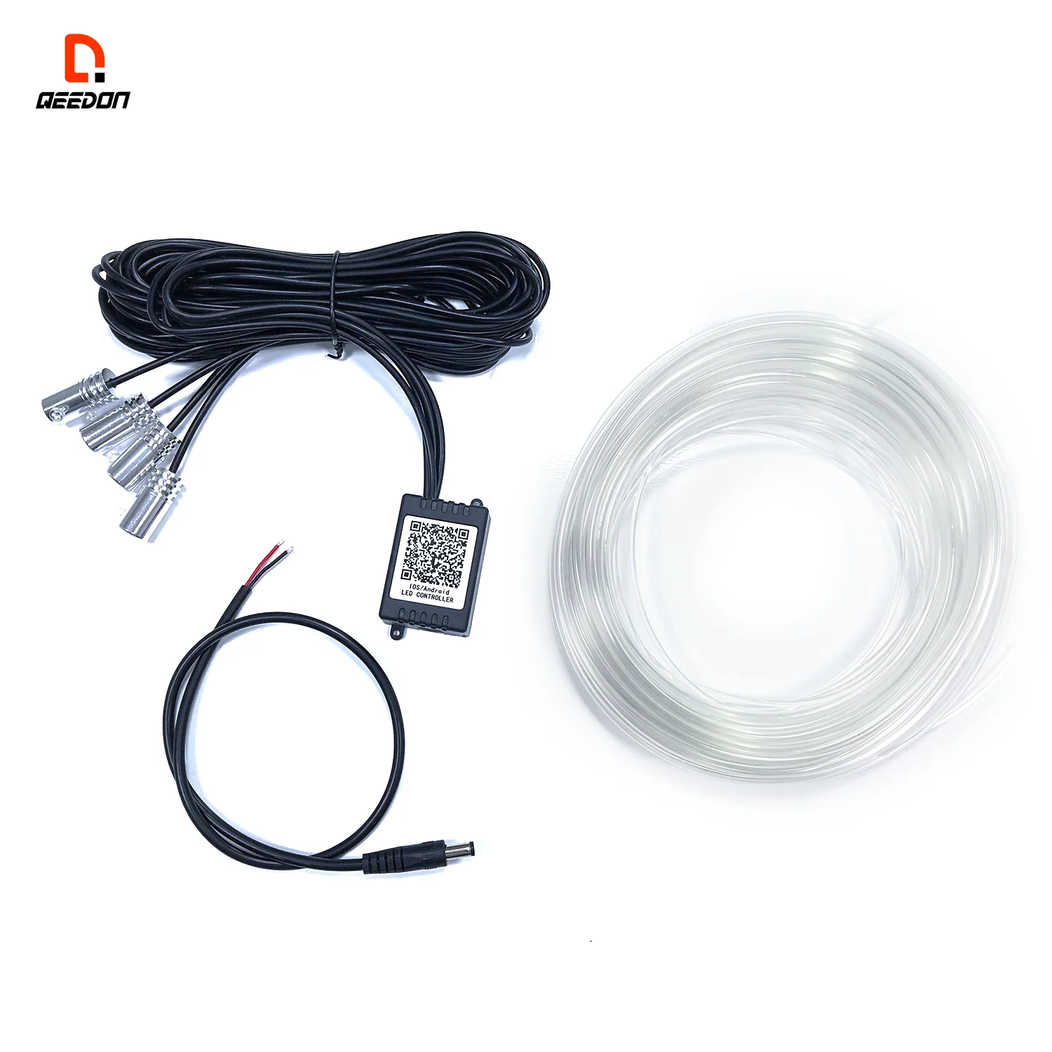 Factory price led fiber optic light car multicolor fiber optic lighting for cars tuning atmosphere twinkle car fiber optic light