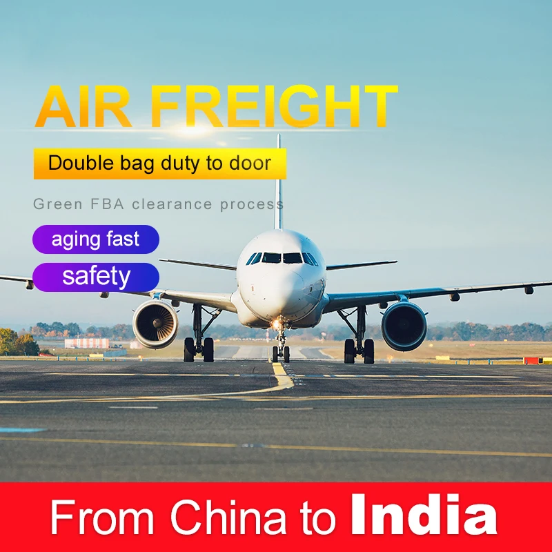 Cheapest price ddp ddu door to door service air freight  forwarder for india china shipping agent