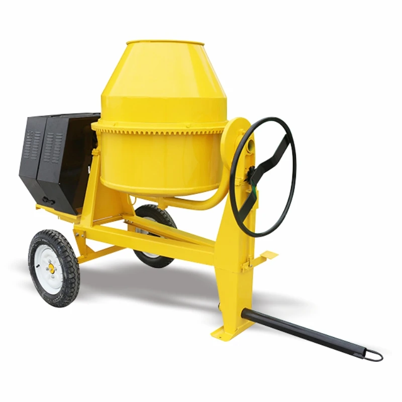 Automatic Self-loading Cement Concrete Mixer Machine Price Portable 2 Wheels 4 diesel Gasoline Electric