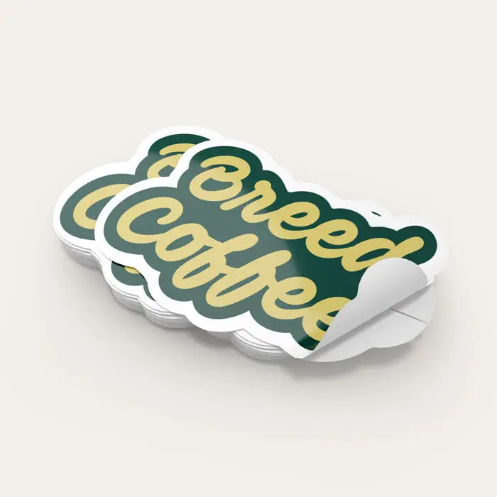 Custom Printing Waterproof Vinyl Stickers Die Cut Label Logo Stickers Adhesive PVC Label Sticker
