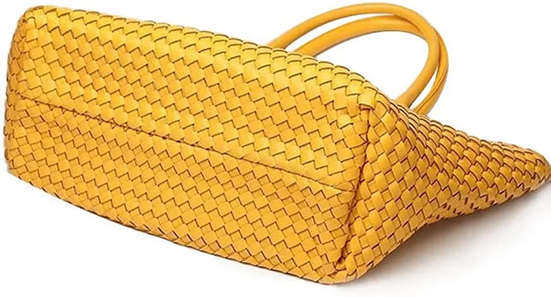 2022 new high-end shoulder bag star woven handbag fashion ladies tote bag