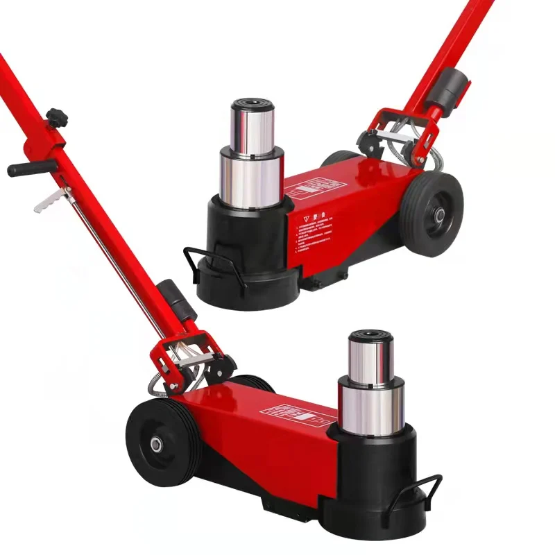 China Manufacturer 80 Ton Chromed Air Truck Lifting Pneumatic Truck Jack For Peru Market