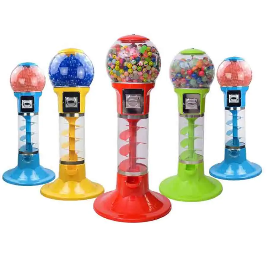 Gumball Game Candy Bouncy Ball Gumball Capsules Vending Machine for Sale