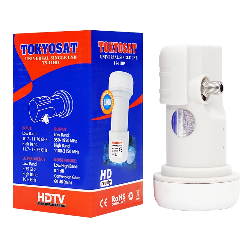Tokyosat TS-11HD НОВЫЙ lnb norsat с фильтром 5g c ku-диапазон комбо lnb c-band блюдо