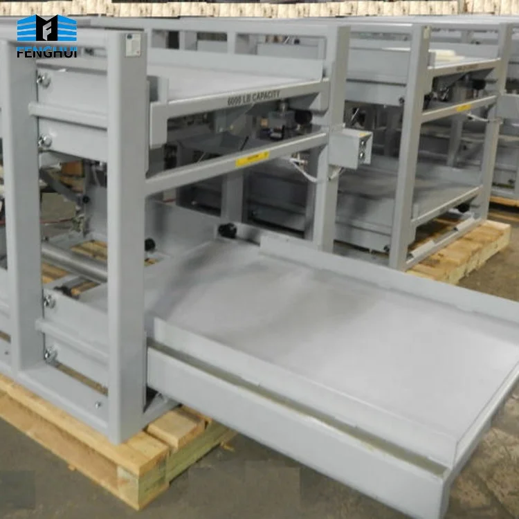 warehouse shelves Pneumatic Stamping Die Storage Roll Out Rack for mould maker heavy mould rack Customization