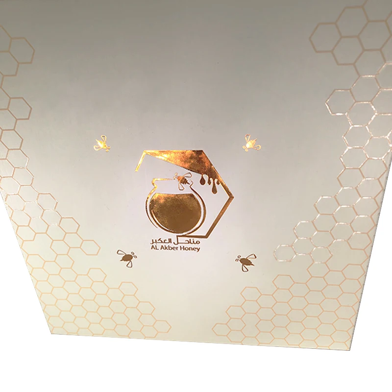 
Custom Bee Honey Jar Package Box Elegant Magnetic Gift Box Luxury Honey Packaging For Honey Bottle 