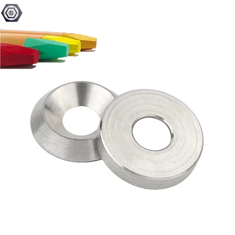 304 stainless steel tapered fisheye gasket parallel countersunk head gasket decorative washer countersunk hole gasket solid