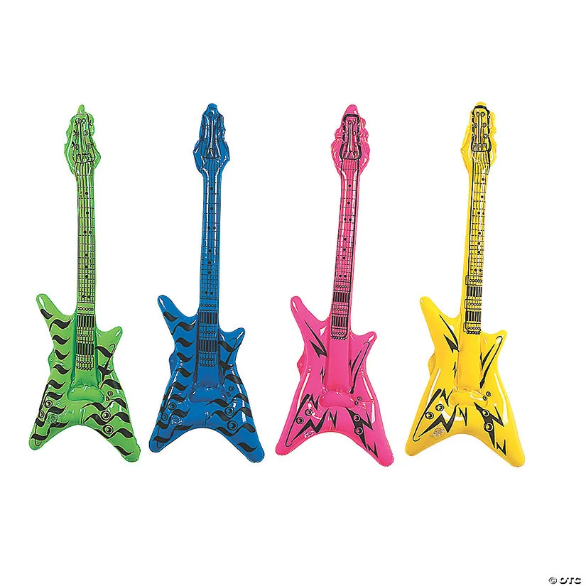 inflatable guitar with logo printing China factory