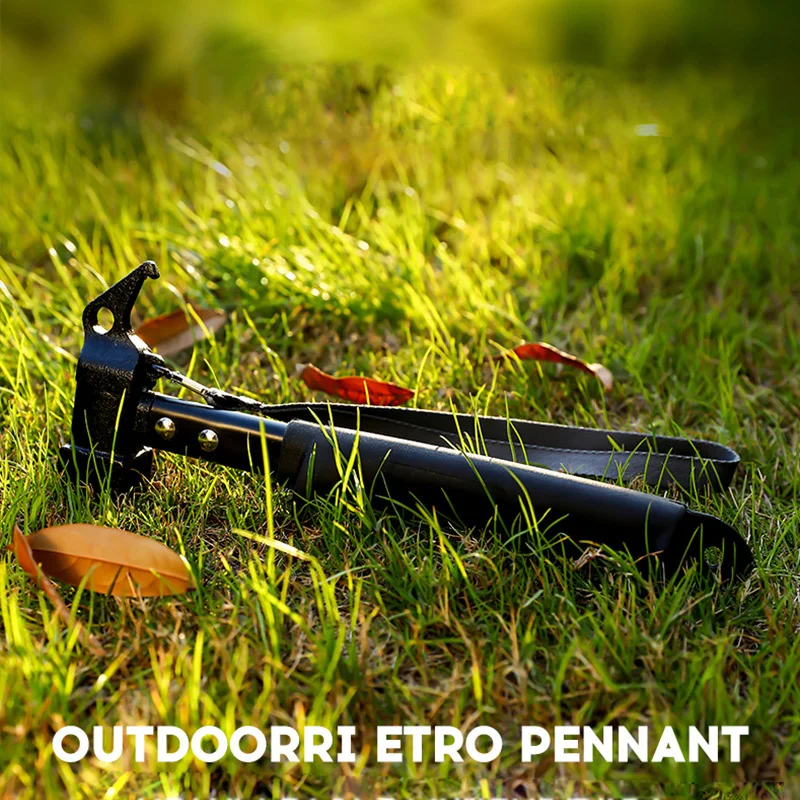 Customization Multifunction Camping Hammer For Outdoor Tent Steel Hammer Head Iron With Rubber Handle