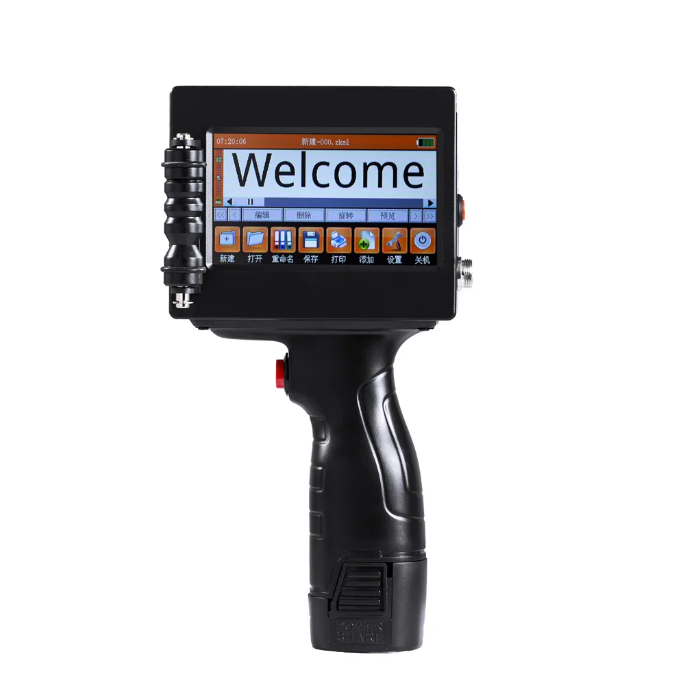  BTMARK Handheld Color Digital Intelligent Inkjet Printer M7 pvc Pipe Cable Label Handjet Portable Hand Held Expiry