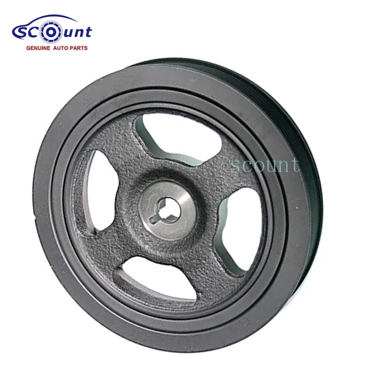 Scount High Quality Crankshaft Pulley 23124-2B010 For HYUNDAI ACCENT ELANTRA