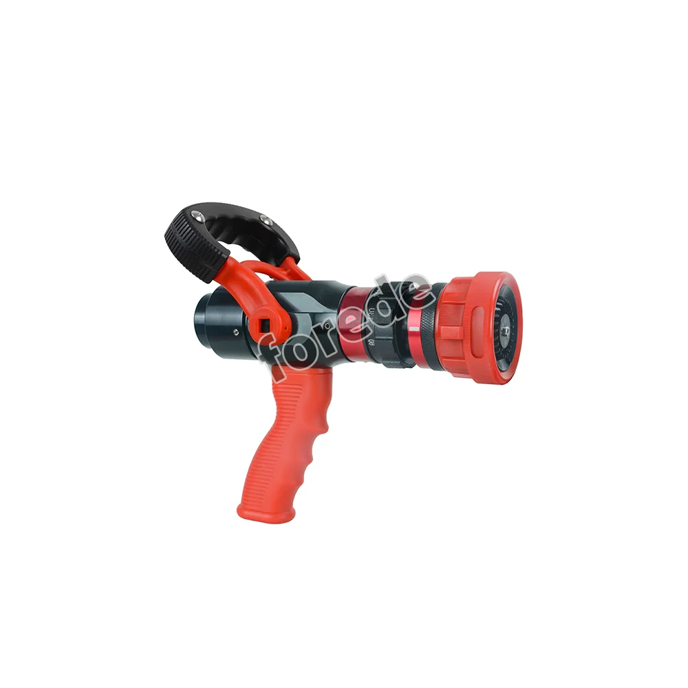 Pistol Grip Aluminum Alloy Selectable Thread Fire Hose Nozzle