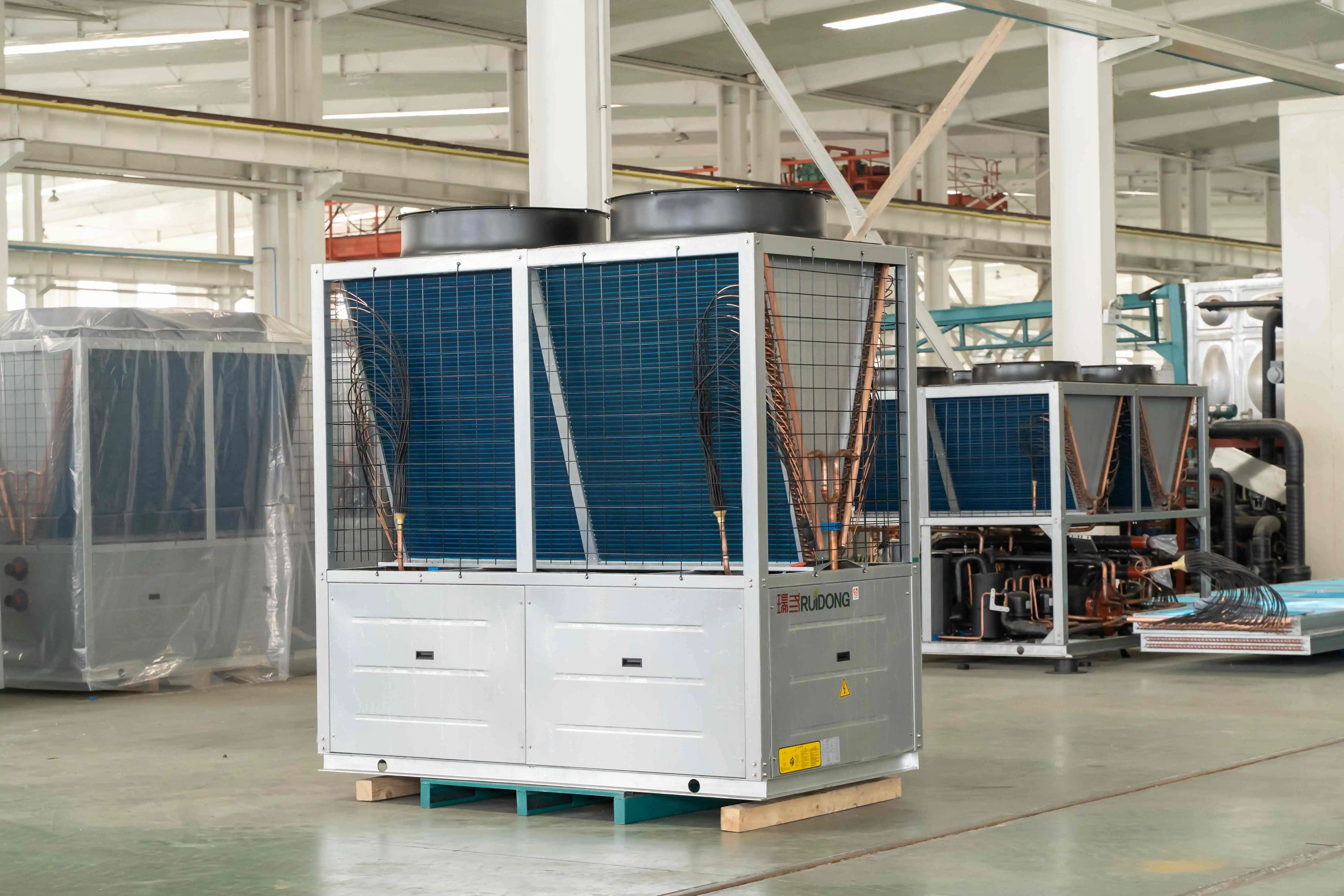 Industrial Air Cooled Chiller Scroll Water Chiller Units For Hotel Bannk Work office area