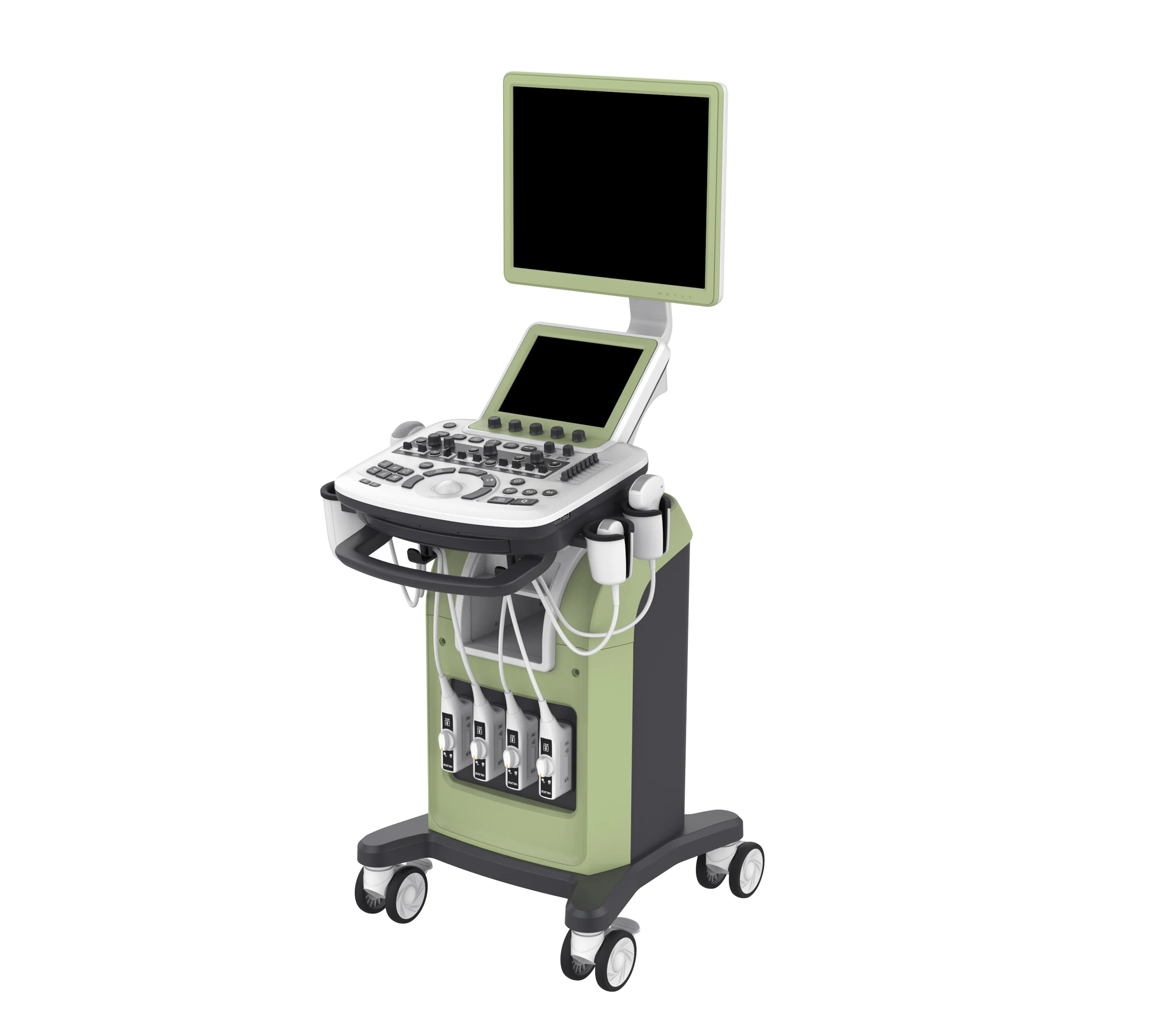 hot sale 4d trolley color doppler echo machine doppler ultrasound for put hospital