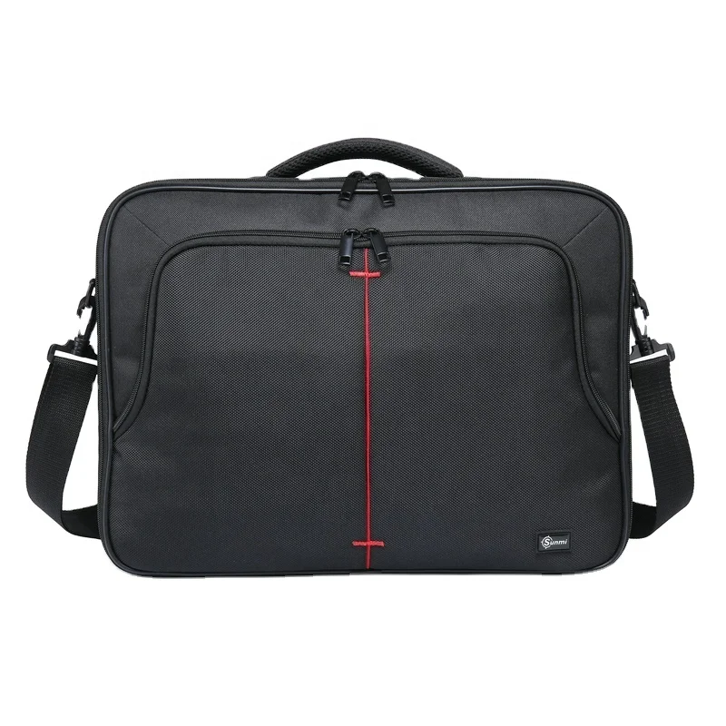 Sunmi 15.6 Inches Hot Sale Slim Computer Briefcases Large Capacity Laptop Tote Bag for Men 17 inch Cheap laptops bags
