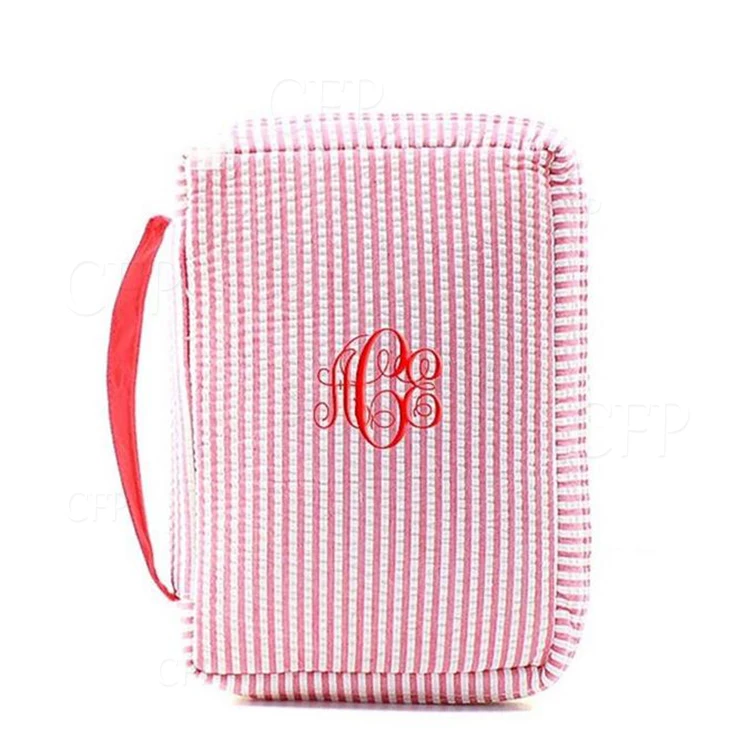 
CFP B090 Bible Carrier Seersucker Bible Case Book Cover 