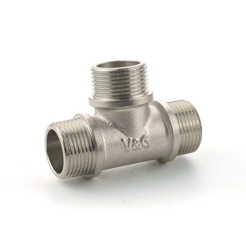 1/2' Manufacturer supply connector inner wire tap water pipe fitting 1/2in-1in tee elbow tee fittings