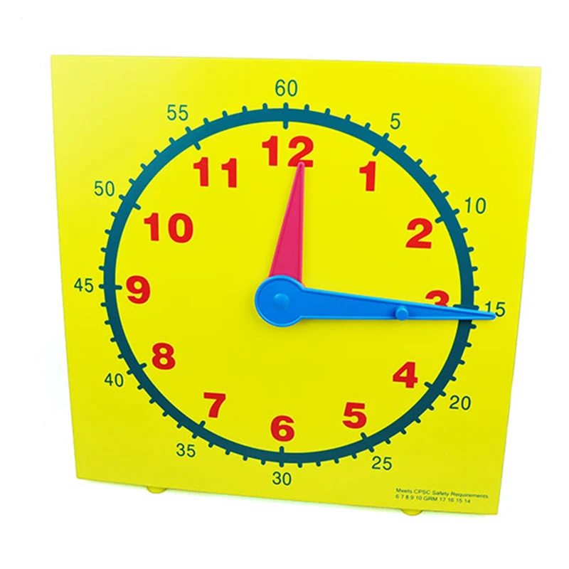 Пластиковые математические манипуляторы, манипуляторы студенческих обучающих часов, демонстрация часов