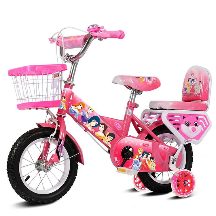 Professional Manufacturer 12 14 16 18 inch Girls Children Bicycle Kids Bike for 2 to 9 Years Old Child with doll seat