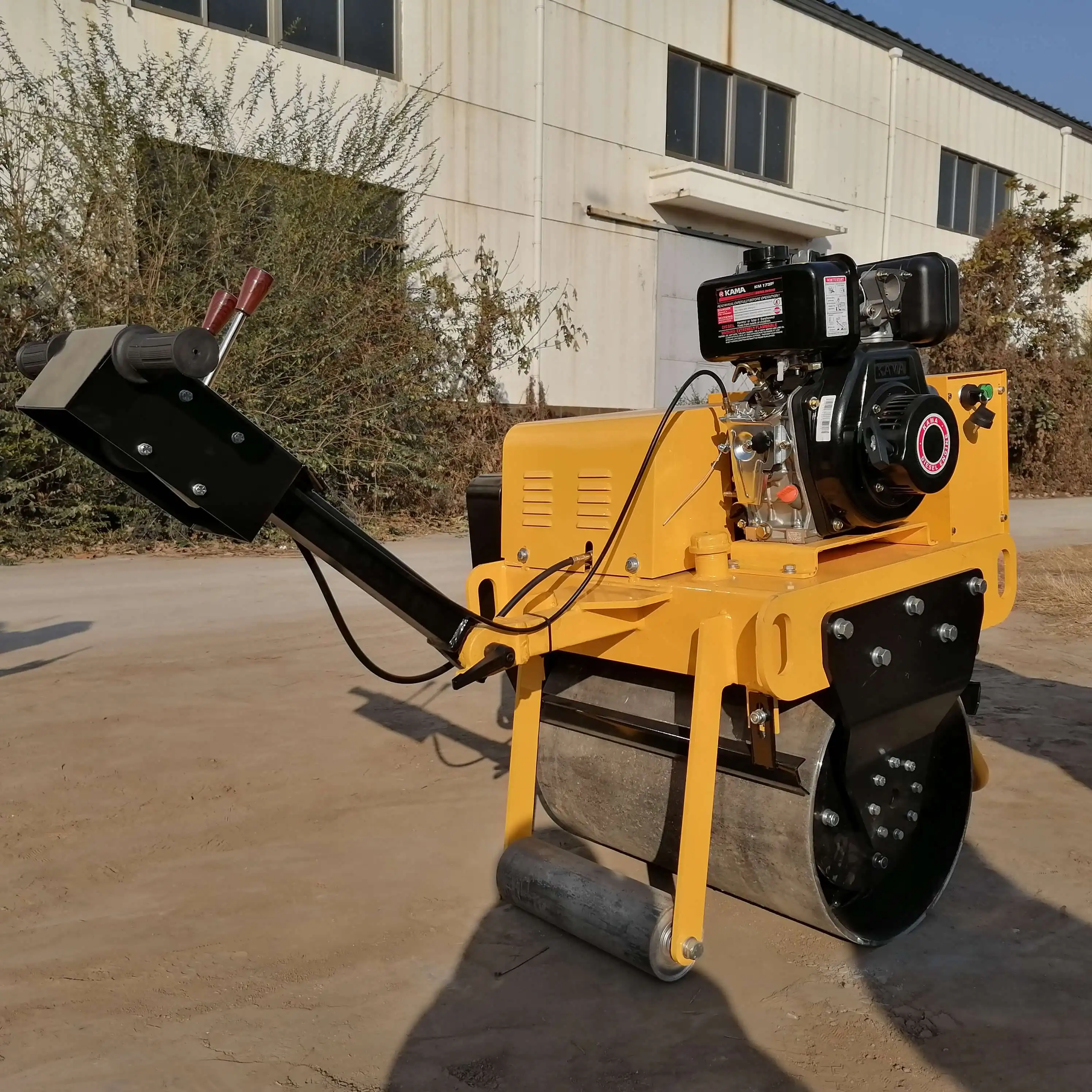 3000kg 3 Ton Diesel Engine Mini Compactor Road Roller Machine With Good Quality