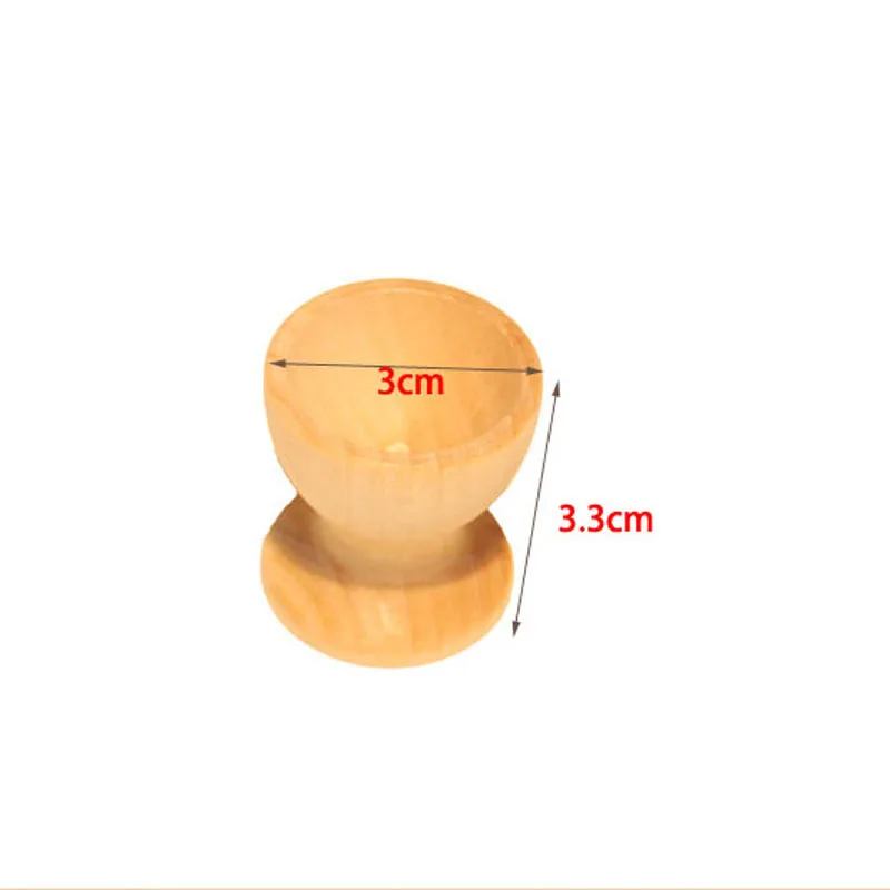 
new Easter decoration wooden egg shape suction cup holder for kid gift toy 
