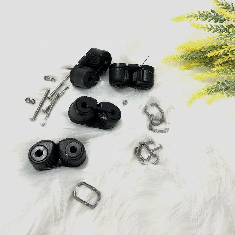 popular factory direct marine  black nylon cam cleat
