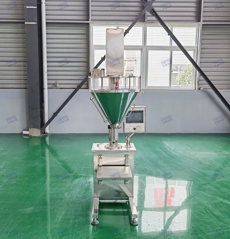 Best Quality chemical powder filling machine for bottle product