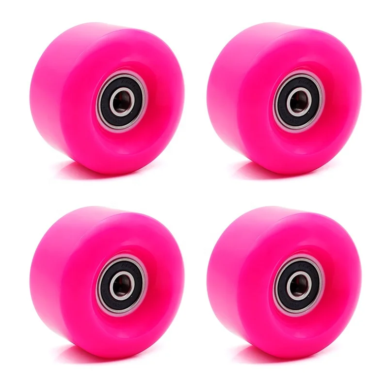 Four wheel suit double row roller skates do not flash PU high bounce wheel