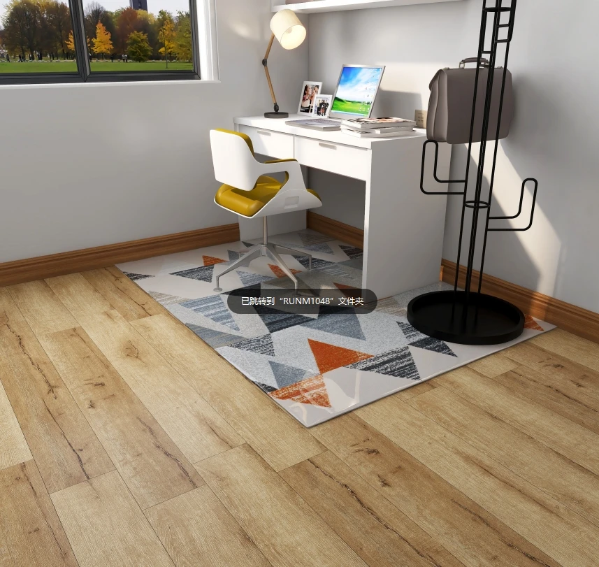 Spc vinyl flooring plank 4mm 6mm with underlay