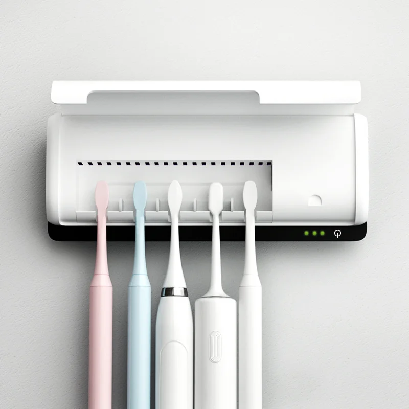 Wall Mounted Multifunction Smart Uv Light Ultraviolet Toothbrush Sterilizer