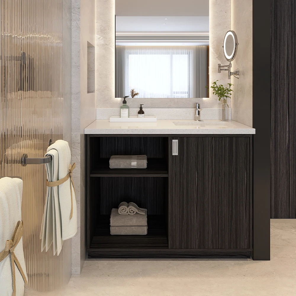 Hotel Bed Base, Custom Wood Frame and Headboard Furniture for Bedrooms