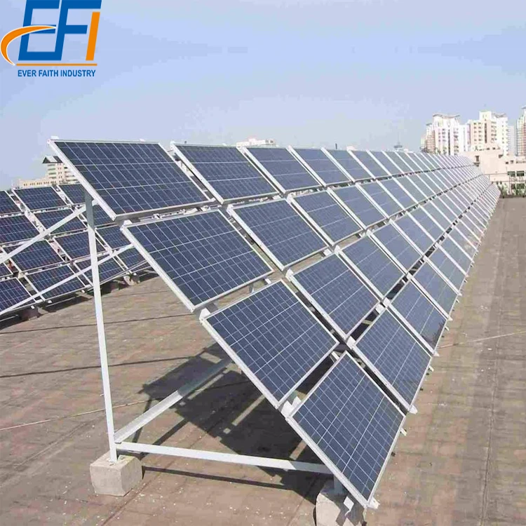 
Aluminum Ground Mount Solar Racking Systems Customized Solar Panel Grounding Mounting Bracket for pv solar panels 