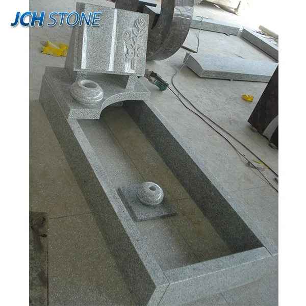 G603 granit custom tomb stone cheap headstone gravestone