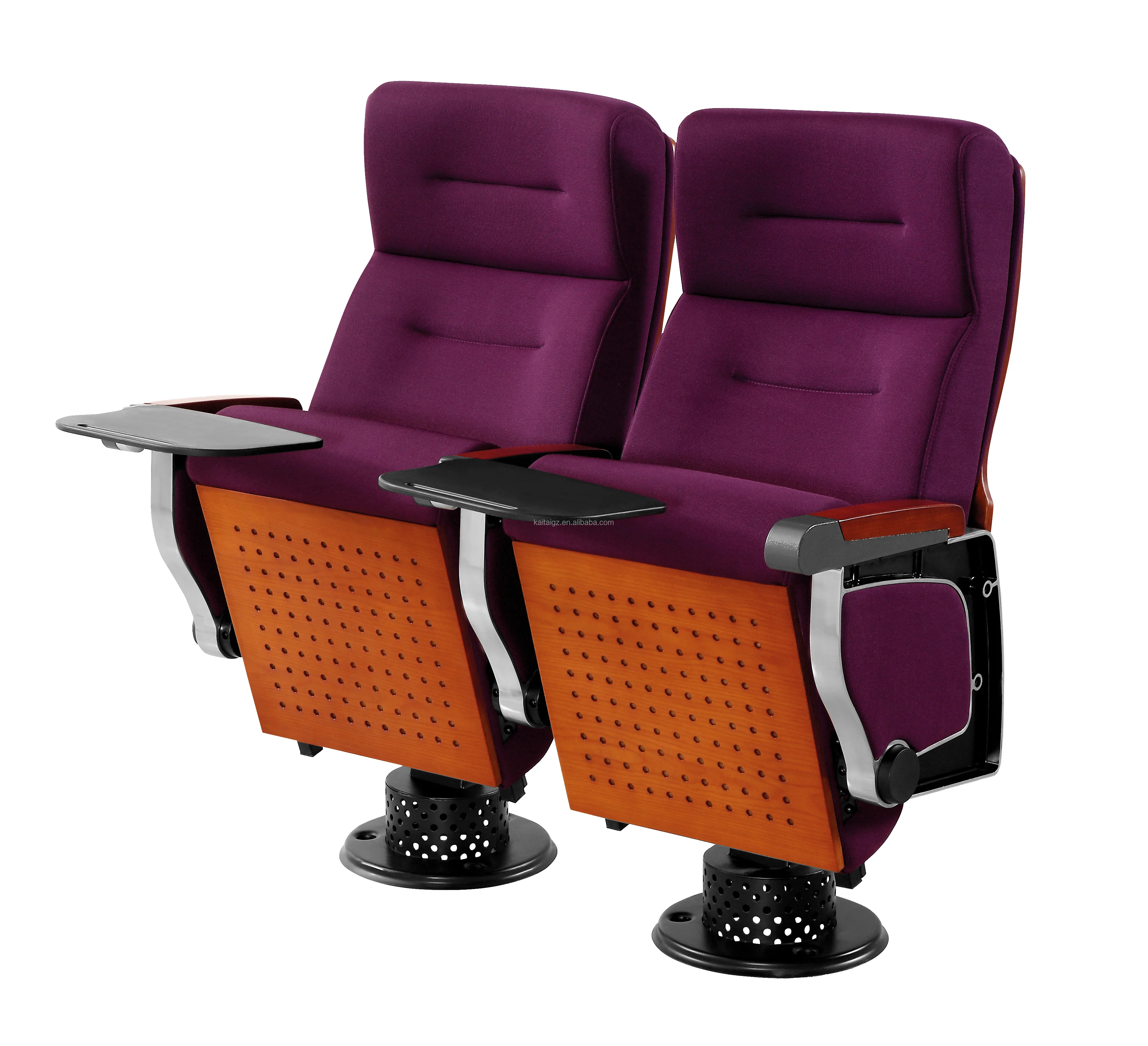 Classic Wooden Elegant Auditorium Chair Cinema Theater Seat