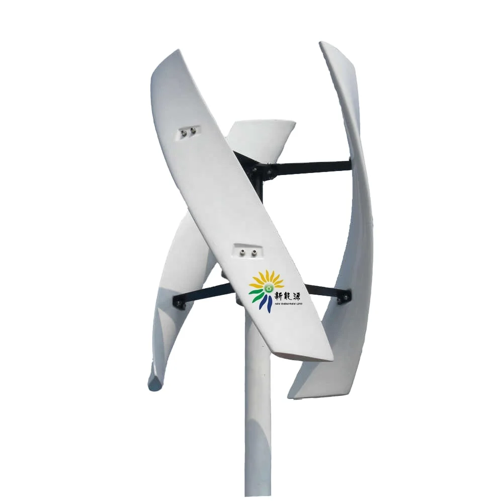 X type 600w 1kw 2kw 3kw 5kw Vertical Axis Wind Turbine Generator for solar power system off grid