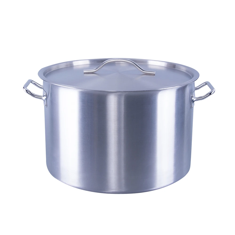 03 style factory price directly 2022 stainless steel pot kitchen cooking pot commercial stock pot