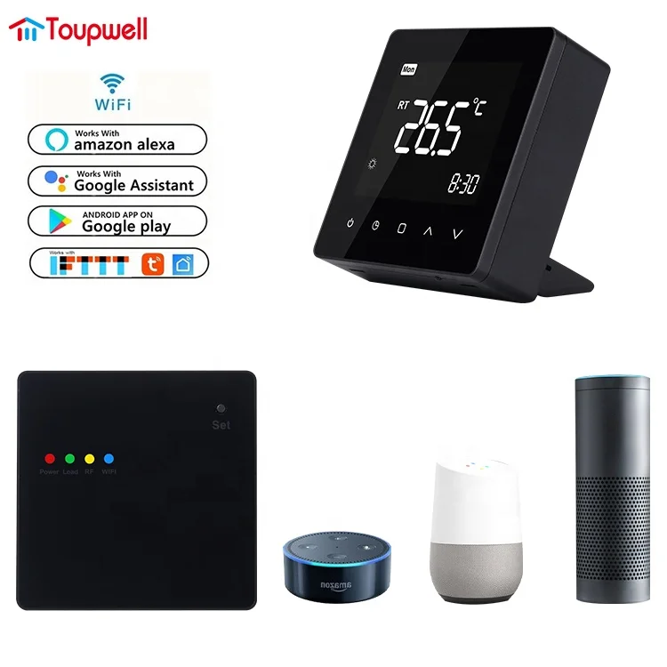 Smart wifi Internet  Wireless gas boiler heating Thermostat Room Heating Programmable Rf Thermostat