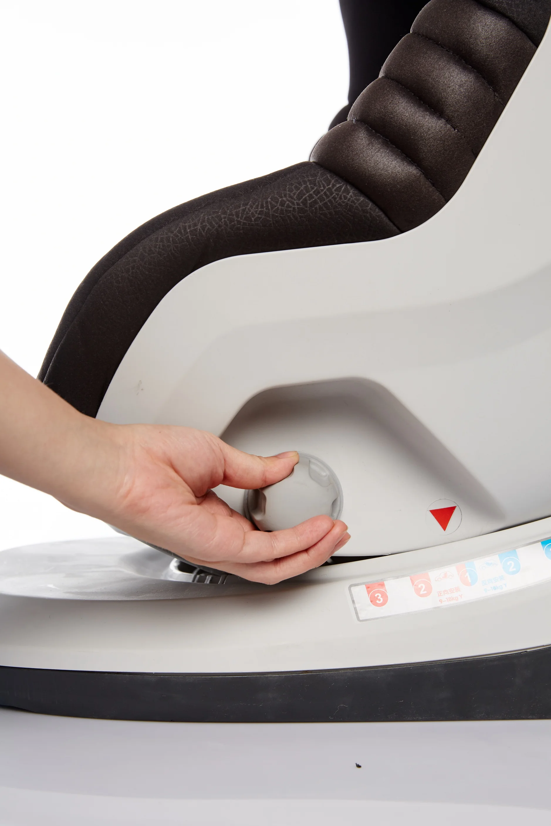  Детское автомобильное сиденье R101a группа 0 + i с isofix и поддержкой ног ece