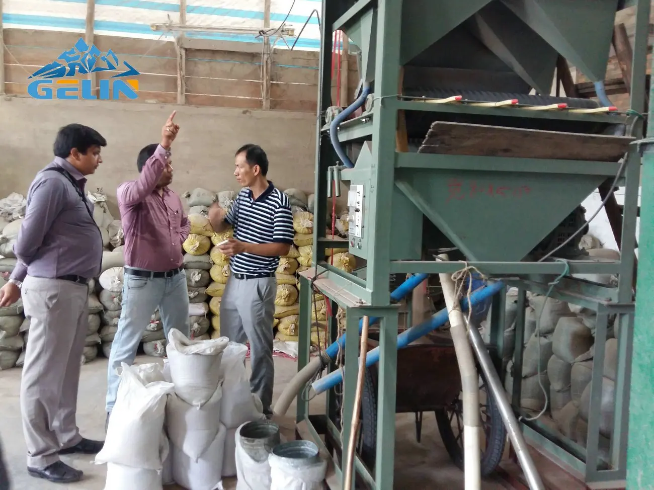 Easy handle complete river sand concentrating plant,complete zircon concentrating plant for sale