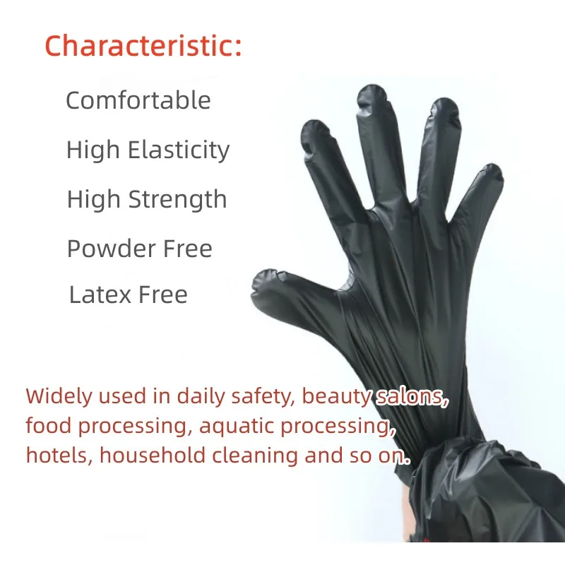 ТПЭ перчатки одноразовые пластиковые перчатки удобные для гостиниц бытовые чистое использование, пищевая промышленность