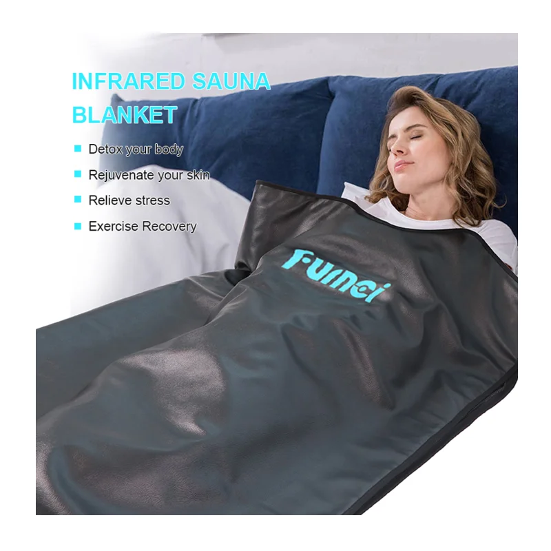 Portable Infrared Heating Sauna Blanket House Beauty Use Salon Pemf Sauna Slimming Blanket