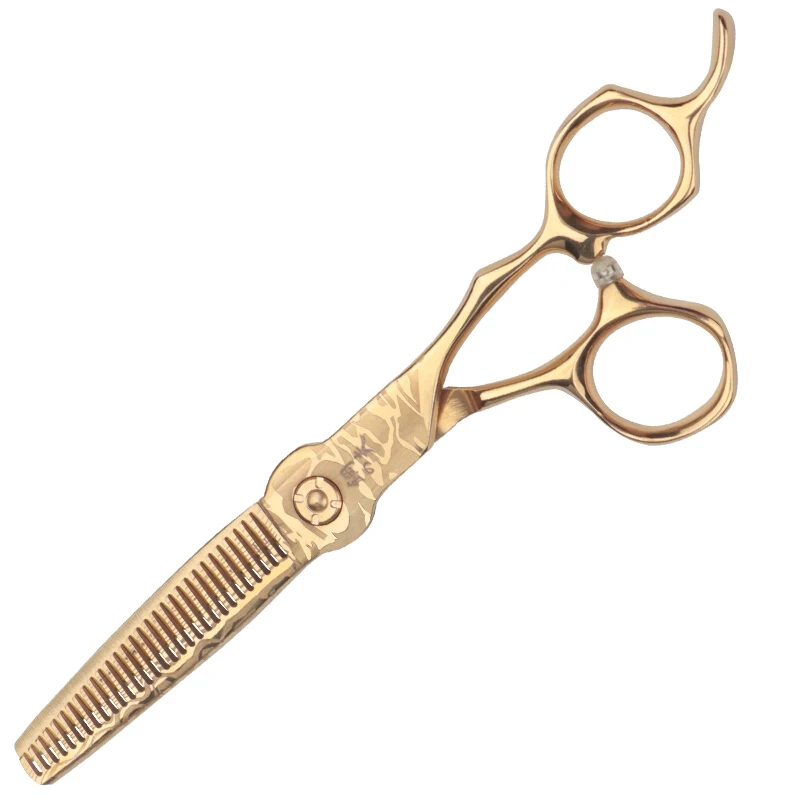 Kungfu Golden Armor Fashion Professional Japan Hair Barber Salon Hair Cutting Scissors