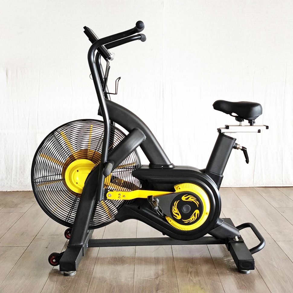 Body Workout Equipment Commercial Fan Bike Cardio Training Gym Fitness Equipment Exercise Bike Air Bike