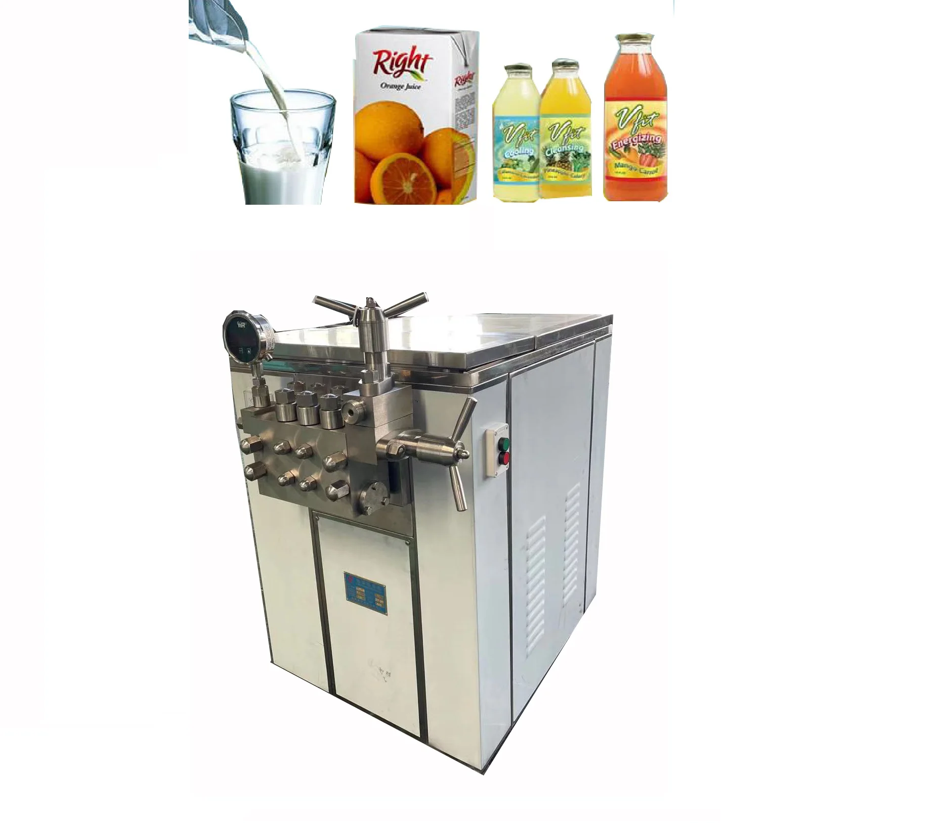 Coconut water product homogenizer milk