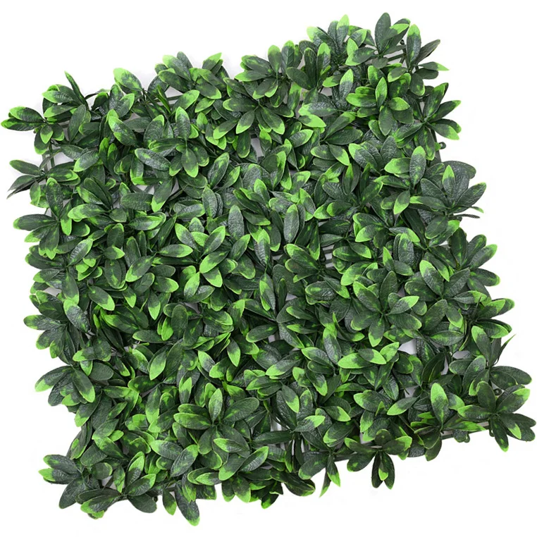 High Quality Greenery Boxwood Mats Panels Topiary Hedge Plants Artificial Plant Wall Outdoor For Garden Backyard