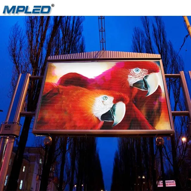 MPLED the naked-eye 3d outdoor billboard led Quick Installation p10 outdoor led display