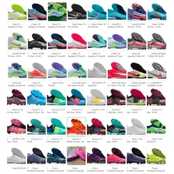 Wholesale High Quality Embossed Upper Rubber Tpu Outsole Soccer Shoes Football Junior Soccer Shoes For Men