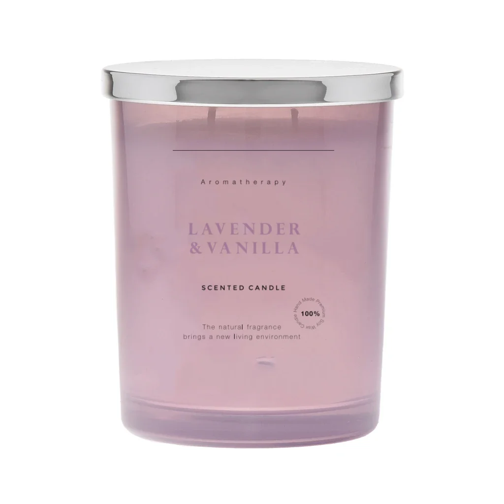 Ароматизированная банка с эфирным маслом и подарочной коробкой