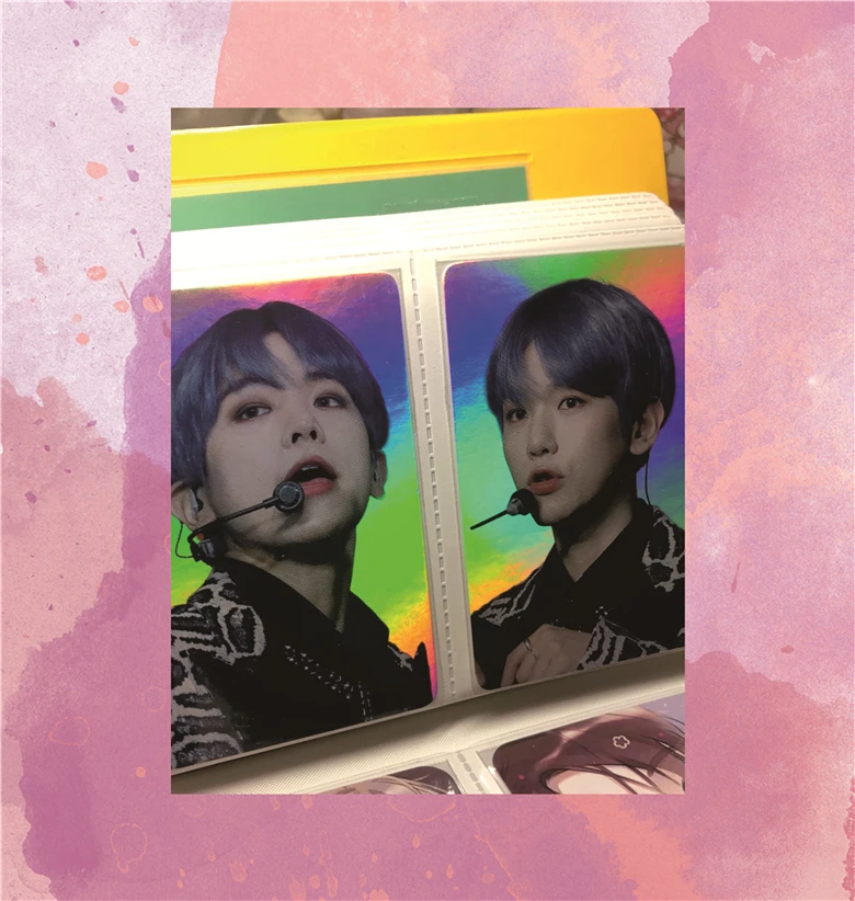 Wholesale Popular Double sided Color holographic photocards